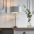 Lampa stołowa mosiężna z białym abażurem 104054 z serii Highclere - Endon Lighting