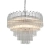 Lampa wisząca szklana kaskadowa 12-punktowa 104090 z serii Toulouse - Endon Lighting