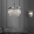 Lampa wisząca szklana niklowana 3-punktowa 104113 z serii Marietta - Endon Lighting