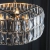 Lampa wisząca niklowana kryształowa 3-punktowa 104466 z serii Clifton - Endon Lighting