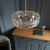 Lampa wisząca niklowa kryształowa 5-punktowa 104467 z serii Clifton - Endon Lighting