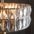Lampa wisząca mosiężna kryształowa 3-punktowa 106243 z serii Clifton - Endon Lighting