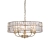 Lampa wisząca mosiężna kryształowa 5-punktowa 106244 z serii Clifton - Endon Lighting
