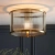 Plafon szklany mosiężny okrągły 26cm 106265 z serii RIDGETON - Endon Lighting