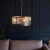 Lampa wisząca mosiężna szklana 3-punktowa 106282 z serii Ridgeton - Endon Lighting