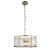 Lampa wisząca mosiężna szklana 3-punktowa 106282 z serii Ridgeton - Endon Lighting