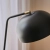 Lampa podłogowa metalowa czarna ze złotym wnętrzem 106337 z serii BRAIR NEW - Endon Lighting