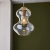 Lampa wisząca szklana bursztynowa 1-punktowa 106681 z serii KELDA - Endon Lighting