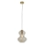 Lampa wisząca szklana bursztynowa 1-punktowa 106681 z serii KELDA - Endon Lighting