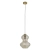 Lampa wisząca szklana bursztynowa 1-punktowa 106681 z serii KELDA - Endon Lighting