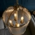 Lampa wisząca mosiężna szklana 4-punktowa 106711 z serii Lambeth Ribbed - Endon Lighting