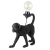 Lampa stołowa czarna w kształcie małpy 106791 z serii Capuchin - Endon Lighting