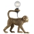 Lampa stołowa złota w kształcie małpy 106792 z serii Capuchin - Endon Lighting