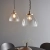 Lampa wisząca szklana srebrna 1-punktowa 106896 z serii Hansen Grand - Endon Lighting
