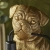 Lampa stołowa złoty mops z żywicy 107324 - Endon Lighting