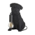 Lampa stołowa czarna z żywicy w kształcie mopsa 107325 z serii Pug Puppy - Endon Lighting