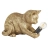Lampa stołowa złota w kształcie kota 107389 z serii Kitten - Endon Lighting