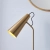 Lampa stołowa metalowa mosiężna 67cm 107527 z serii Karna New - Endon Lighting