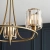 Lampa sufitowa mosiężna 3-punktowa szklana 107801 z serii Berenice - Endon Lighting