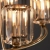 Lampa wisząca mosiężna 5-punktowa ze szklanymi kloszami 107802 z serii Berenice - Endon Lighting