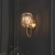 Kinkiet mosiężny z kryształowym kloszem 107803 z serii Berenice - Endon Lighting