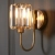 Kinkiet mosiężny z kryształowym kloszem 107803 z serii Berenice - Endon Lighting