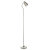 Lampa podłogowa metalowa niklowana z giętkim ramieniem 108127 z serii Classic Flexi - Endon Lighting