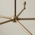 Lampa wisząca metalowa mosiężna 5-punktowa 108212 z serii Santiago - Endon Lighting