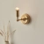 Kinkiet mosiężny szczotkowany akumulatorowy 110459 z serii Burley - Endon Lighting