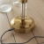 Lampa stołowa akumulatorowa mosiężna z akrylem 110463 z serii Morton - Endon Lighting