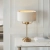 Lampa stołowa mosiężna 3-punktowa z abażurem 110721 z serii Highclere - Endon Lighting
