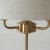 Lampa stołowa mosiężna 3-punktowa z abażurem 110721 z serii Highclere - Endon Lighting