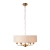 Lampa wisząca mosiężna z abażurem 6-punktowa 110722 z serii Highclere - Endon Lighting