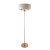 Lampa podłogowa mosiężna 3-punktowa z abażurem 110724 z serii Highclere - Endon Lighting