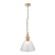 Lampa wisząca szklana z drewnem i mosiądzem 110825 z serii Cotswold - Endon Lighting
