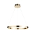 Lampa wisząca LED złota okrągła 80cm 110957 z serii GEN - Endon Lighting