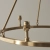 Lampa wisząca mosiężna 6-punktowa 111202 z serii Chester - Endon Lighting