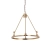 Lampa wisząca metalowa mosiężna 3-punktowa 111203 z serii Chester - Endon Lighting