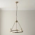 Lampa wisząca metalowa mosiężna 3-punktowa 111203 z serii Chester - Endon Lighting