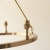Lampa wisząca metalowa mosiężna 3-punktowa 111203 z serii Chester - Endon Lighting