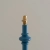 Podstawa lampy podłogowej niebieska drewniana 138cm 111605 z serii Carnaby - Endon Lighting