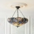 Lampa wisząca witrażowa Tiffany 1118873 z serii Interiors 1900