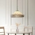 Lampa wisząca witrażowa wielokolorowa 1119613 z serii Tiffany