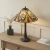 Lampa stołowa witrażowa Tiffany 11218510W z serii Interiors 1900