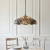 Lampa wisząca witrażowa wielokolorowa 1121933 z serii Interiors 1900
