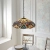 Lampa wisząca witrażowa wielokolorowa 1121933 z serii Interiors 1900