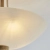 Plafon mosiężny szklany 3-punktowy 112438 z serii WELLES - Endon Lighting