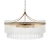 Lampa wisząca mosiężna szklana 7-punktowa 112574 z serii Marietta Grand - Endon Lighting