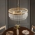 Lampa wisząca mosiężna szklana 7-punktowa 112574 z serii Marietta Grand - Endon Lighting