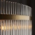 Lampa wisząca mosiężna szklana 7-punktowa 112574 z serii Marietta Grand - Endon Lighting
